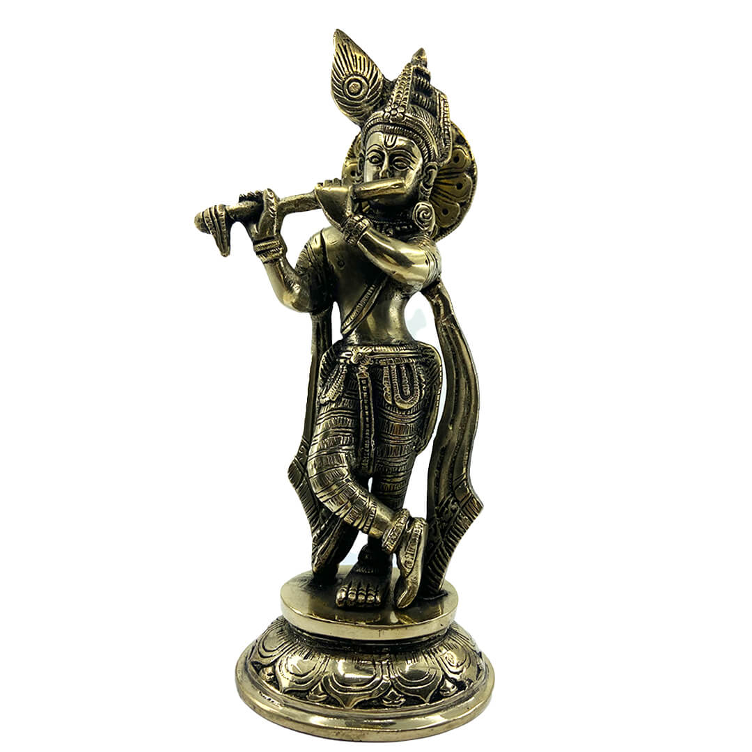 Buy Brass Krishna Idols and statues –