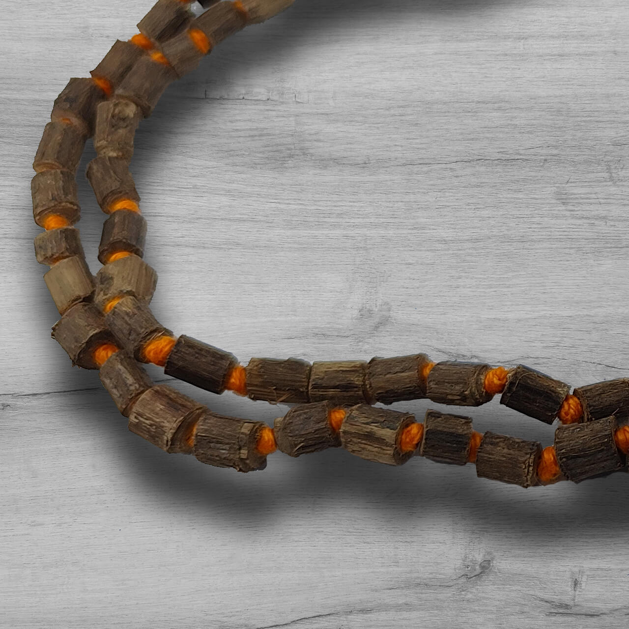 Matangee Wooden Handmade Tulsi Japa Mala Prayer 108 Beads for